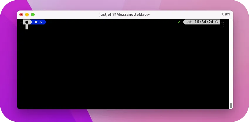 zsh wizard screenshot